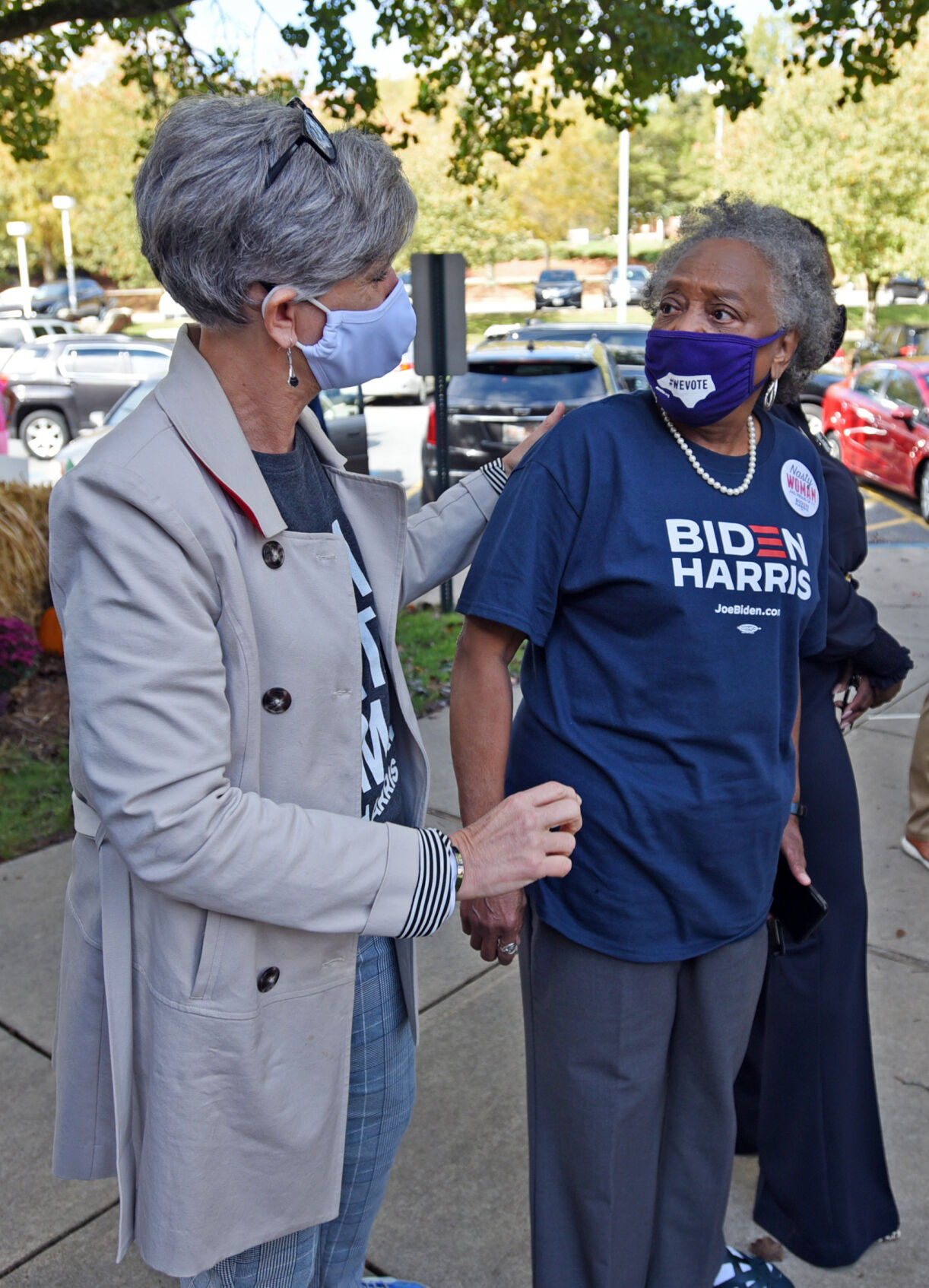 Doug Emhoff campaign stop